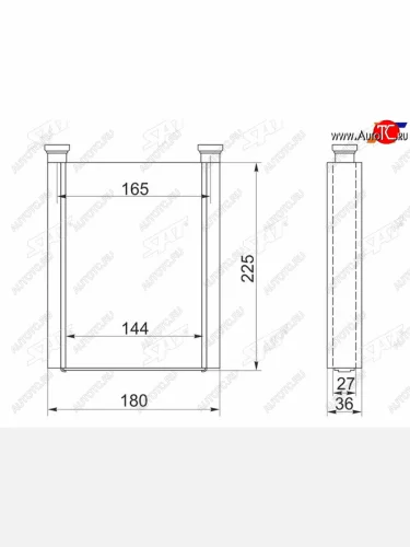 Радиатор отопителя салона TOYOTA RAV4 #CA2# 00-05 SAT ST-TYY2-395-0