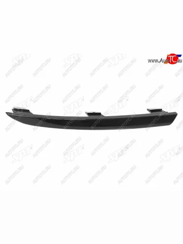 Задний левый молдинг бампера (4D SED) SAT (черный) Volkswagen Polo Mk5 6R,6C,61 седан рестайлинг (2015-2020)