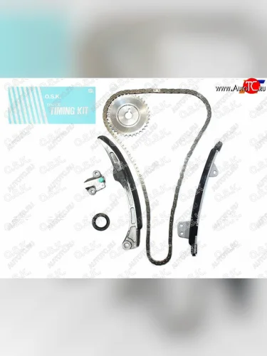 Комплект для замены цепи ГРМ TOYOTA 1NZ-FE1NZ-FXE 00- (на 1KR не подойдет; шестерня 13523-21020) OSK T027K