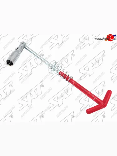 Ключ свечной 16мм SAT TC-1-16MM