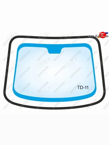 Молдинг лобового стекла SAT (черный) Nissan Patrol 4 Y60 (1987-1997)