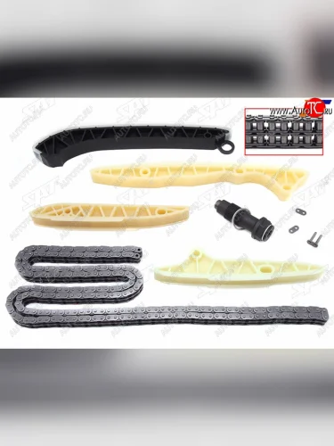 Комплект цепи ГРМ M272 3,5 MERCEDES W203W204GLK350ML350R350E350SprinterVito 07- SAT TK-BE014