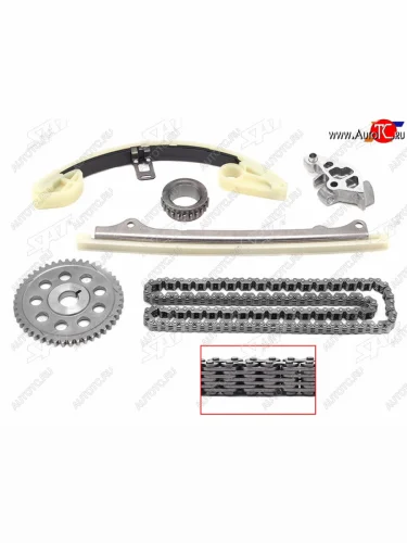 Комплект цепи ГРМ HONDA FITJAZZ 01- L15A                                                            SAT TK-HA027