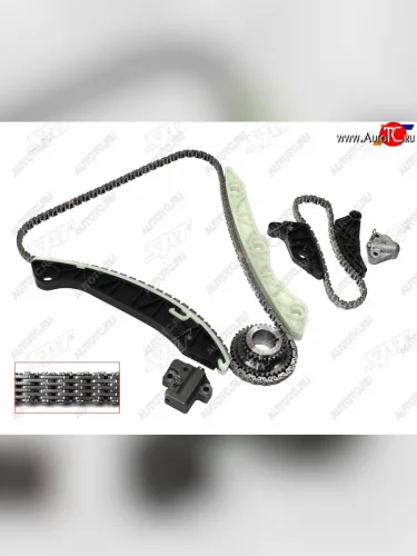 Комплект цепи ГРМ 2,4 4B12 MMC DELICA D:5 06-OUTLANDER 05- (малая цепь 36 звеньев) SAT TK-MIT148