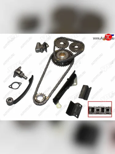 Комплект цепи ГРМ NISSAN GA15-16DE 90-99 SAT TK-NS102-D