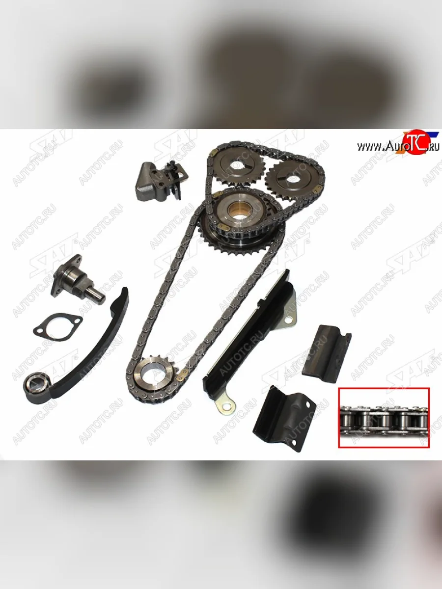 Комплект цепи ГРМ NISSAN GA15-16DE 90-99 SAT TK-NS102-D  в Самаре Самарской области