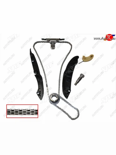 Комплект цепи ГРМ G20 (2,0 бензин) SSANG YONG ACTIONKORANDO 11- (с цепью маслонасоса)               SAT TK-SY001