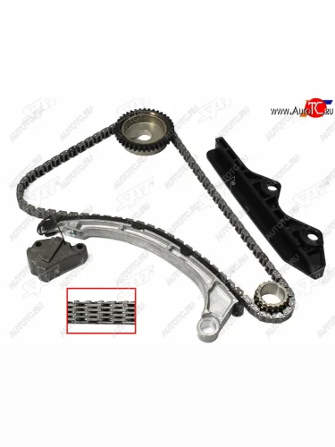 Комплект цепи ГРМ NISSAN CR10DECR12DECR14DE 02- SAT TK-NS232-G