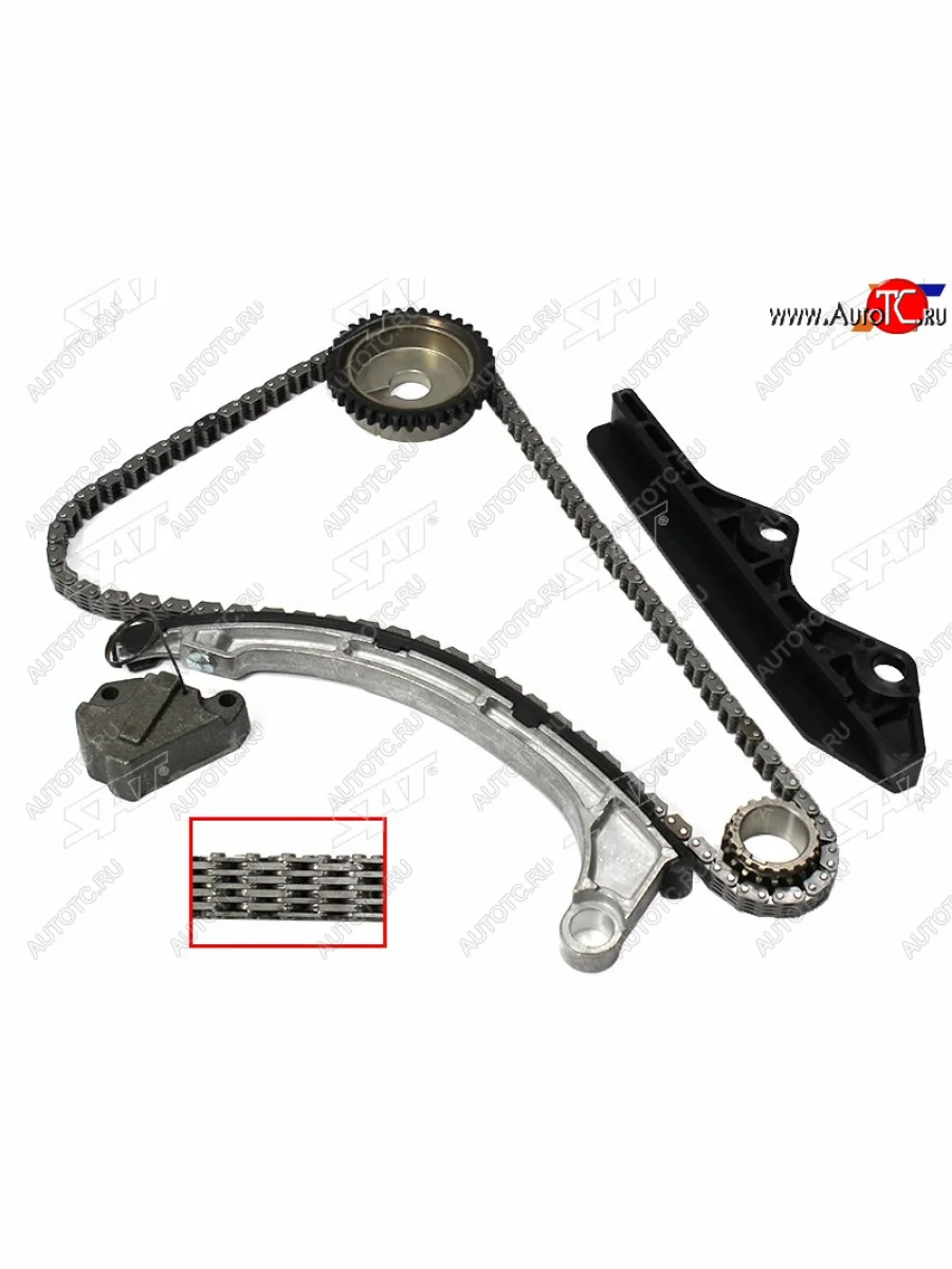Комплект цепи ГРМ NISSAN CR10DECR12DECR14DE 02- SAT TK-NS232-G  в Самаре Самарской области