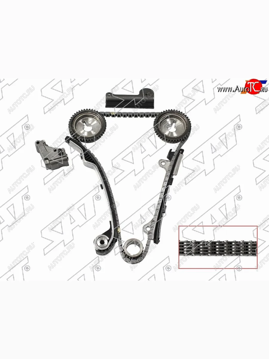 Комплект цепи ГРМ NISSAN QG13QG15QG16QG18 98- (без VVTI) SAT TK-NS209-A  в Самаре Самарской области