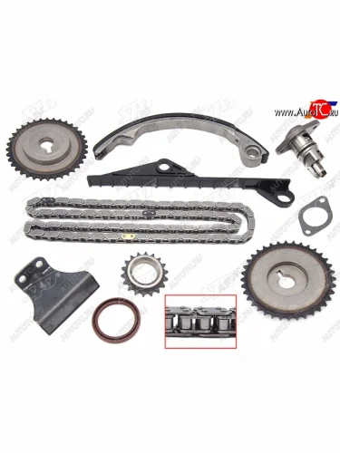 Комплект замены цепи ГРМ NISSAN SR18DESR20DESR20DET 91-98 SAT TK-NS213-A