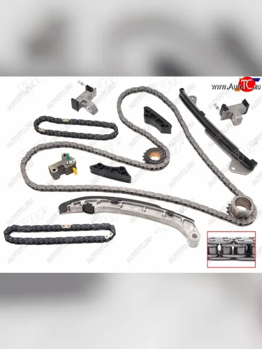 Комплект цепи ГРМ TOYOTA LC PRADO 150FJ CRUISER4-RUNNER 09- 1GR SAT TK-TY210-J