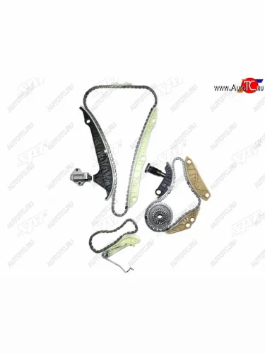 Комплект цепи ГРМ VAG 1,82,0 TSI CABACDHACDAACDAB OCTAVIASUPERBJETTAPASSATTIGUAN 08- SAT TK-VW018