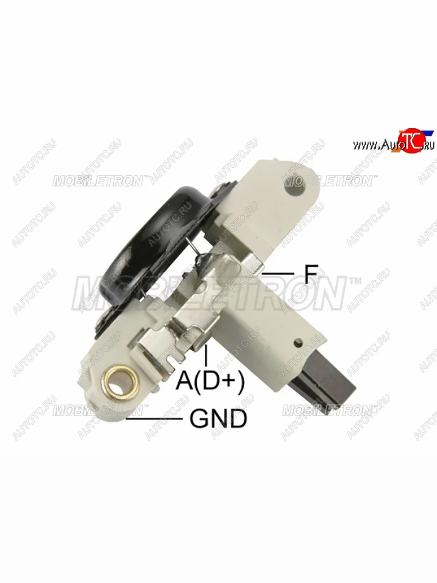 Реле-регулятор напряжения генератора AUDI A3/VOLKSWAGEN PASSAT/GOLF/SEAT IBIZA 14.8V 1.4-1.6 93-02 MOBILETRON VR-B222, vrb222 MOBILETRON VR-B222  в Керчи Республика Крым