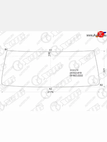 Стекло лобовое Nissan Diesel Condor 83- XYG W480 LFW
