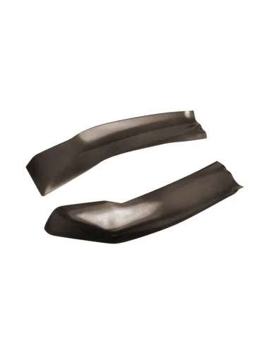 Накладки на ковролин тоннельные передние Petroil Tuning (коричневый) Chevrolet Cobalt (2019-2023) седан 2-ой рестайлинг