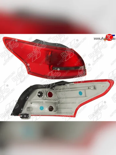 Фонарь задний FORD FOCUS III 15- LH 4D                                                               DEPO 431-19ABL-UE