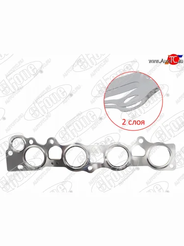 Прокладка выпускного коллектора NISSAN NOTETIIDA HR1516DE 05- STONE JB-02775