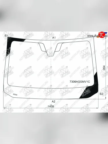 Стекло лобовое + дд RENAULT DUSTER 21-                                                               KMK RENT0139