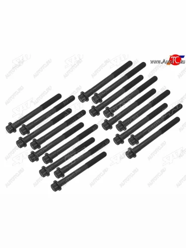 Комплект болтов ГБЦ TOYOTA  1KZ (18 штук) SAT ST-117-0001