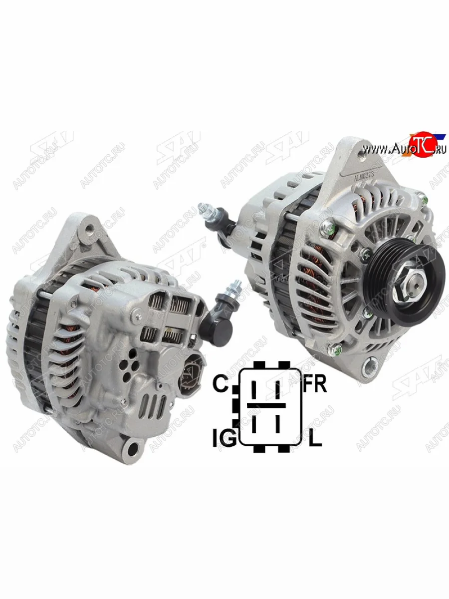 Генератор SUZUKI GRAND VITARA 05-SWIFT 06-SX4 1.62.0 07- M13AM16A 12V 80A (аналог MITSUBISHI)    SAT ST-31400-65J10  в Воронеже Воронежской области