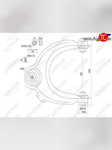 Рычаг передний верхний HONDA ACCORD 02-RH SAT ST-51450-SDA-023