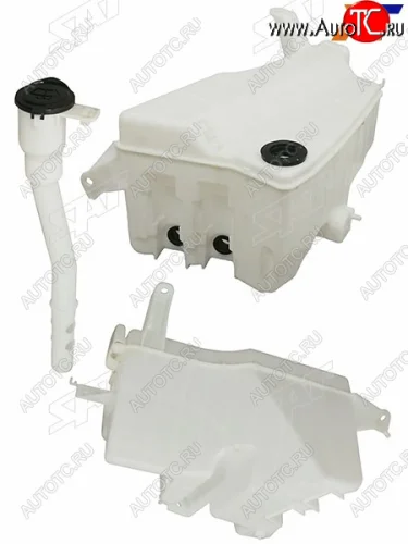 Бачок расширительный (с горловиной с 2 отв. под моторчики) SAT Toyota Land Cruiser Cygnus  j100 (1998-2003) дорестайлинг