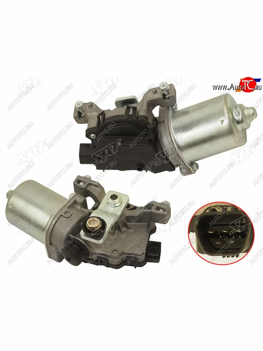 Мотор трапеции стеклоочистителя TOYOTA CAMRY V50 11-17VENZA 09-17HYUNDAI SONATA 10-14KIA SORENTO SAT ST-85110-33360 Toyota Venza GV10 рестайлинг (2012-2016)  в Керчи Республика Крым