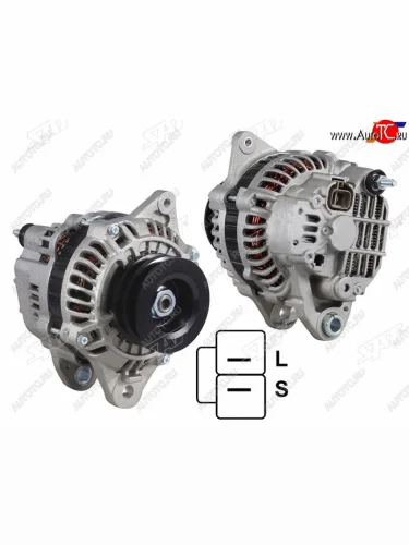 Генератор MMC CANTERPAJERO 2.8D 93-00 V46W 4M40 12V 90A SAT ST-ME200696N