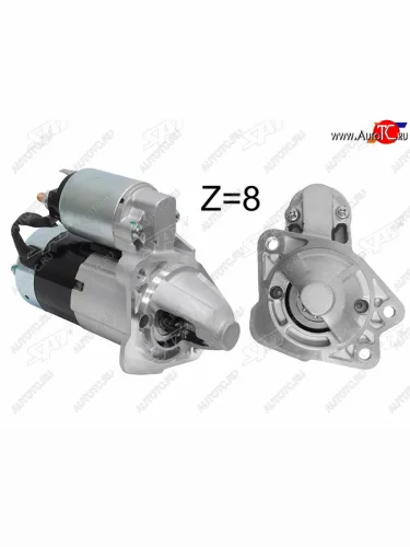 Стартер Mazda 3 03-09  Demio 02-07  Axela 03-09  Verisa 04-06 (1 kW Z=8 (восстановленный)) SAT ST-ZJ01-18-400A