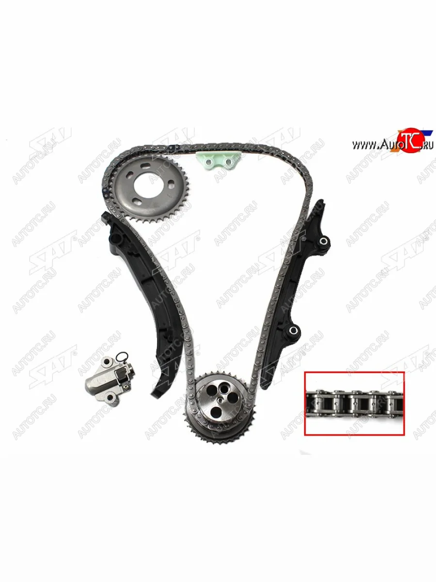 Комплект цепи ГРМ 2.2HDITDCI P22DTE4HVQVFACITROENFIATFORDPEUGEOT 06-                          SAT TK-CIT004  в Самаре Самарской области