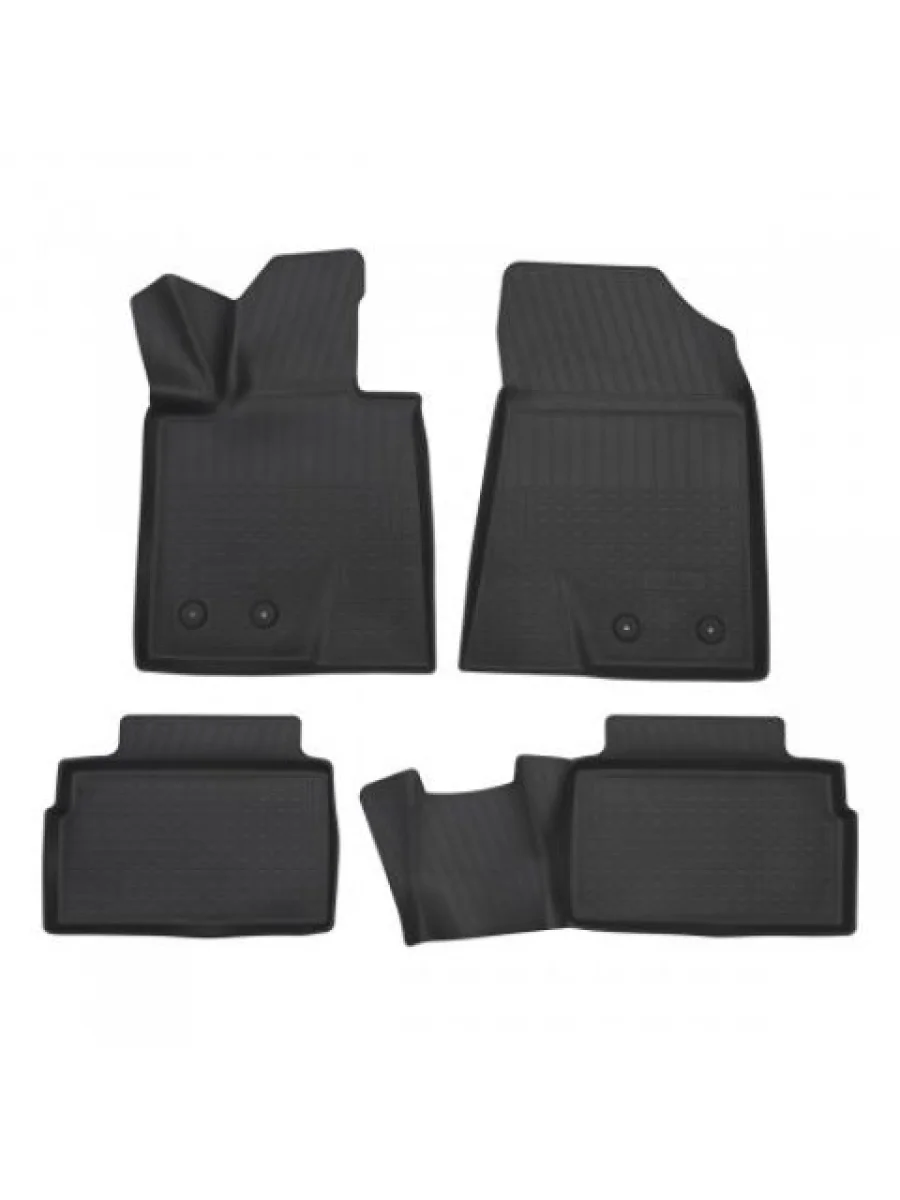Коврики салонные Norplast Unidec Changan UNI-V лифтбэк (2021-2025) (черные)  в Керчи Республика Крым