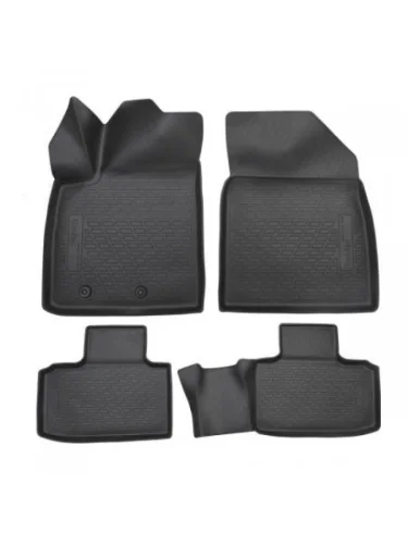 Коврики салонные Norplast Unidec (черные) Dong Feng Aeolus Yixuan Max (2021-2025)