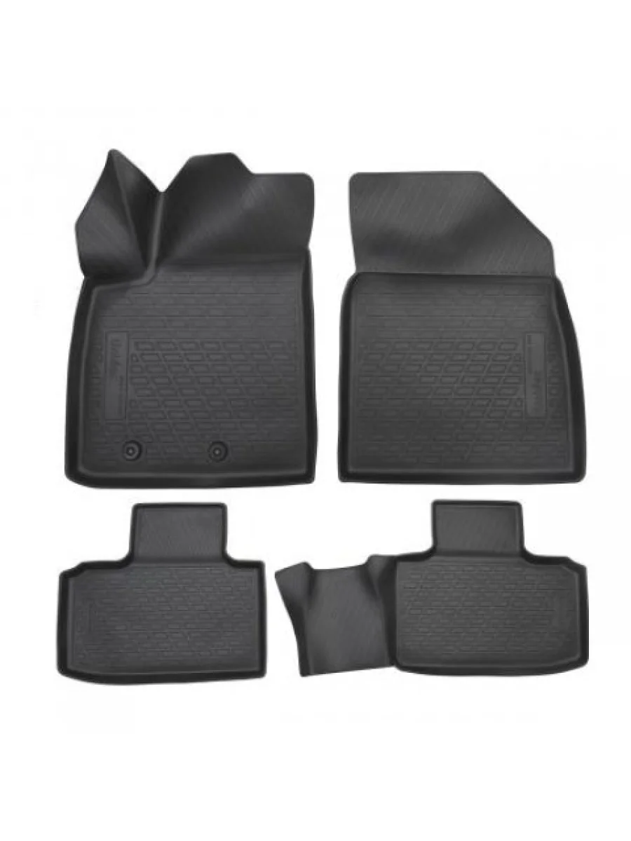 Коврики салонные Norplast Unidec Dong Feng Aeolus Yixuan Max (2021-2025) (черные)  в Воронеже Воронежской области