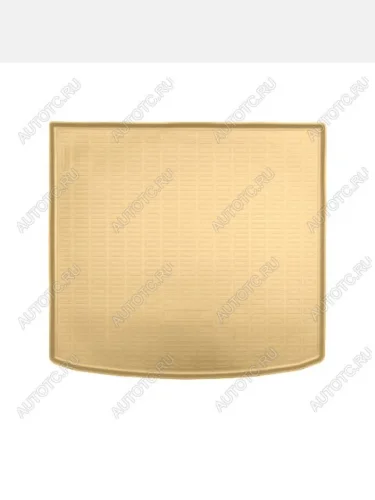 Коврик багажника (полиуретан) Norplast Unidec (бежевый) Changan UNI-T рестайлинг (2023-2025)