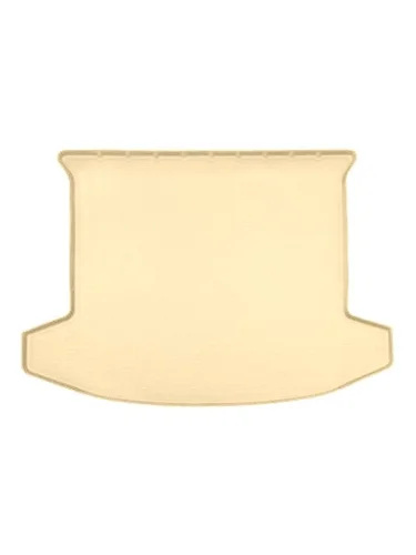 Коврик багажника (полиуретан, сложенный 3 ряд) Norplast Unidec (бежевый) SOUEAST DX8S (2022-2025)