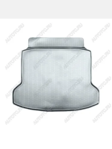 Коврик багажника (полиуретан) Norplast Unidec (серый) Changan UNI-V лифтбэк (2021-2025)