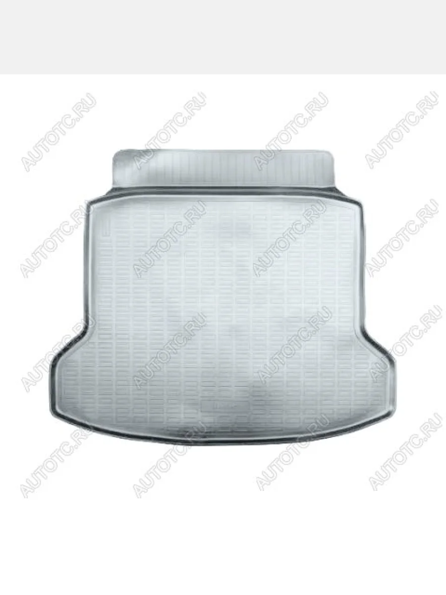 Коврик багажника (полиуретан) Norplast Unidec Changan UNI-V лифтбэк (2021-2025) (серый)  в Керчи Республика Крым