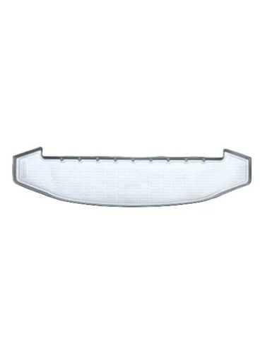 Коврик багажника (полиуретан, разложенный 3 ряд) Norplast Unidec (серый) Jetour X70 дорестайлинг (Китай) (2019-2021)