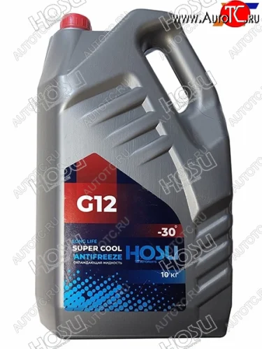 Антифриз (SUPER COOL G12 10 кг. -30 C красный) HOSU HSCL0009