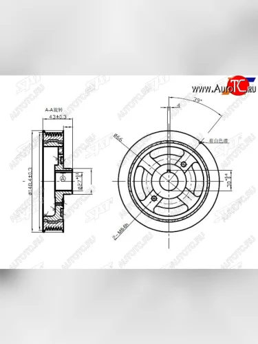 Шкив коленвала TOYOTA AVENSISCALDINACAMRYGAIAHARRIERIPSUMNOAHPREMIORAV4VISTAWISH 12AZ 01- SAT ST-13470-28020