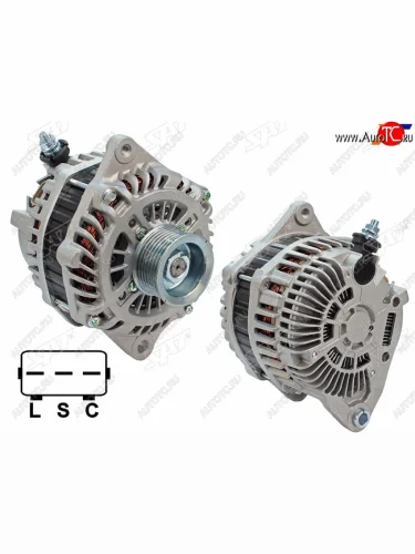 Генератор NISSAN TEANA J32 VQ25DE 08-13MURANO Z51Z51R VQ35DE 08-15  12V 130A                       SAT ST-23100-1AA1A