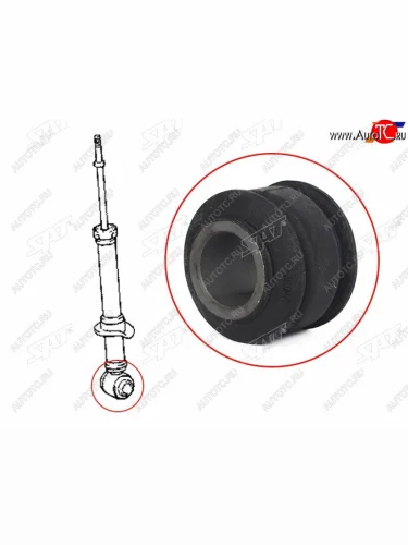 Сайлентблок Toyota Corolla (E120) 00-07  Corolla Fielder (E120) 00-06  Corolla JPN (E120) 00-07  SAT ST-48537-02010