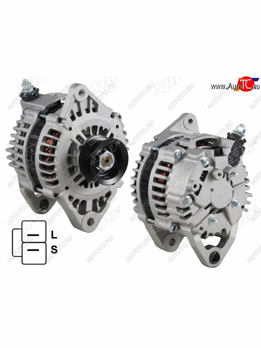 Генератор NISSAN PATHFINDER 3.5 00-04 VQ35BASSARAPRESAGE U30 2.4 12V 100A 98-01 KA24DE SAT ST-85-0037  в Самаре Самарской области