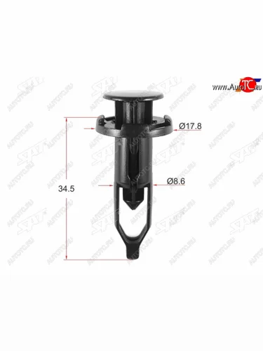 Клипса TOYOTALEXUS (1 шт.) SAT ST-KJ-2249