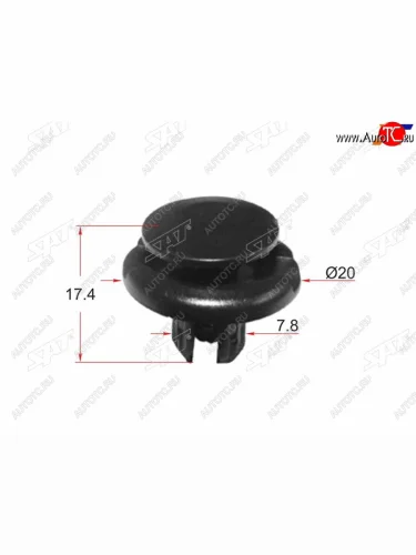 Клипса крепежная SAT ST-KJ-850 (1 шт.)                                                               SAT ST-KJ-850