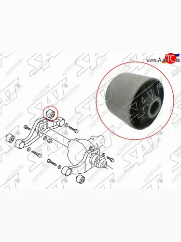 Сайлентблок Mitsubishi Delica 94-07  Pajero 99-20  Montero 00-14 SAT ST-MR374575