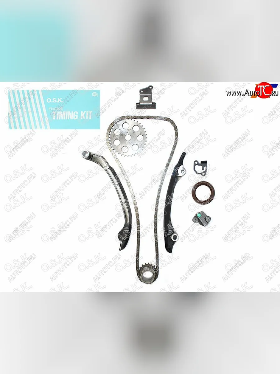 Комплект для замены цепи ГРМ TOYOTA DYNATOYOACEHIACEHILUXLC PRADO 2TR-FE 04- OSK T037K  в Самаре Самарской области