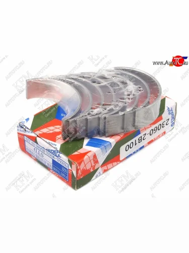 Вкладыши шатунные к-т STD HYUNDAI SOLARISKIA RIO 1,41,6 10- KFM 23060-2B100