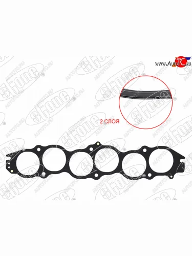 Прокладка впускного коллектора NISSAN SKYLINESTAGEAINFINITY FX 3545M3545  VQ35DE 01-07 STONE JB-02238